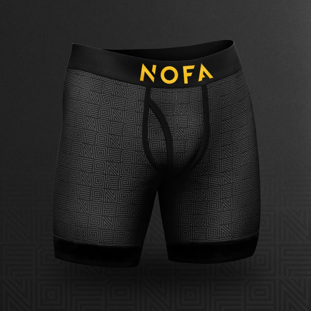 NOFA Boxer Briefs Classic collection Black